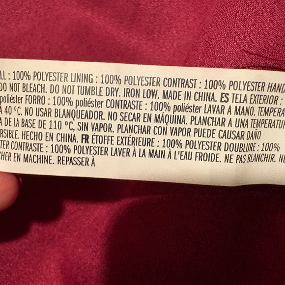 Endless Rose Fuchsia Faux Fur Coat/Jacket with Gold Buttons NWOT (XS) - Picture 10 of 11